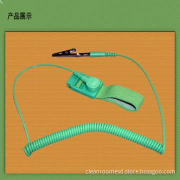 Customized Pa6 Anti Static Wireless Esd Wrist Strap With Elastic Band